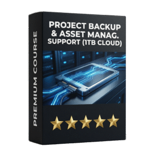 Project Backup & Asset Manag. Support (1TB Cloud)