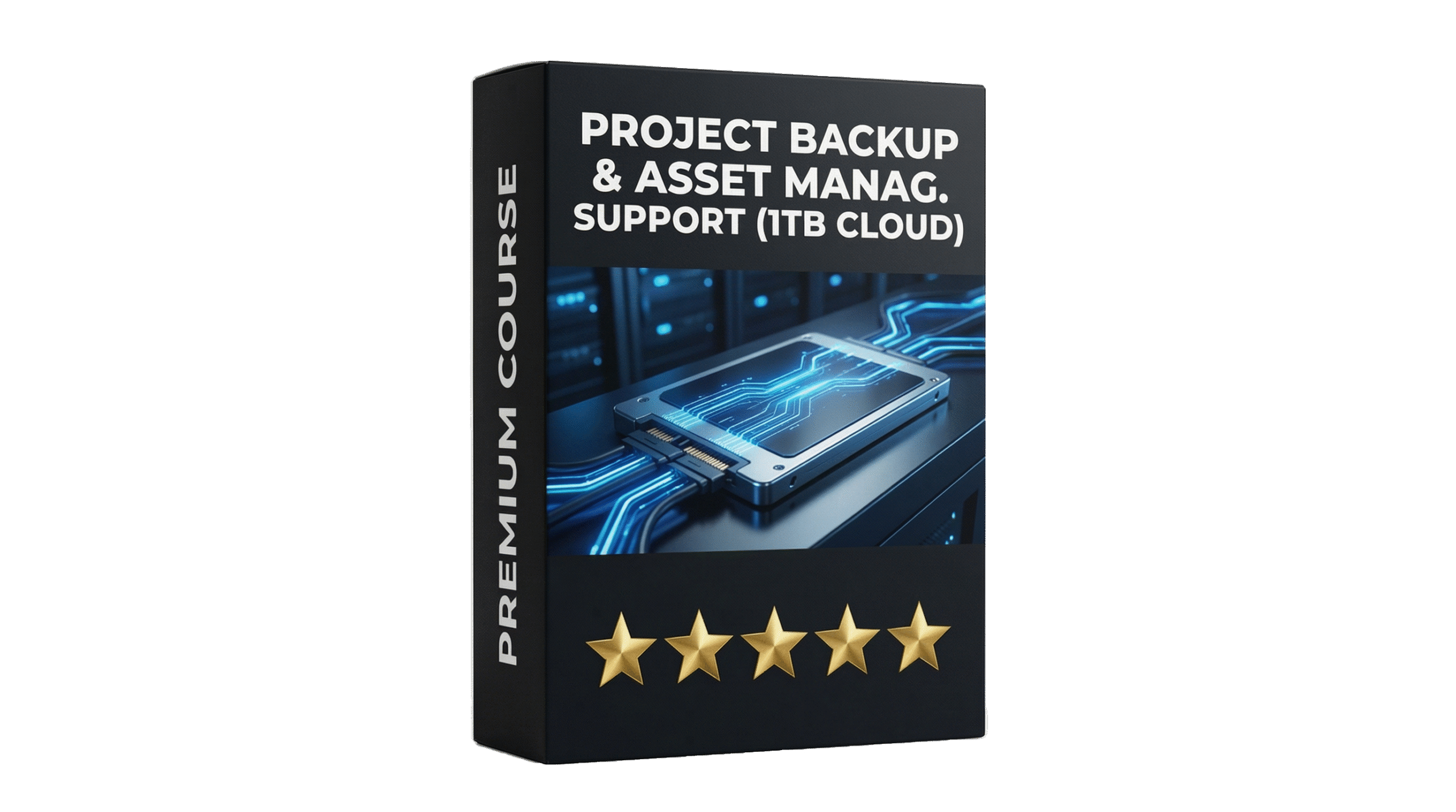 Project Backup & Asset Manag. Support (1TB Cloud)